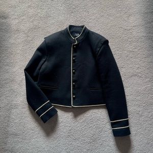 NWT Zara Women Wool Blend Jacket Sz L